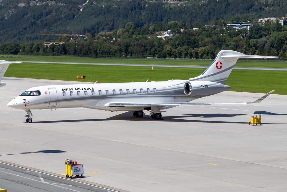 Switzerland - Air Force / T-787 / Bombardier BD-700-2A12 Global 7500