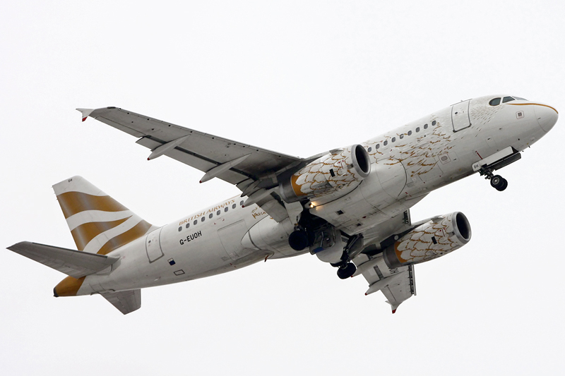 British Airways, Airbus A319, G-EUOH