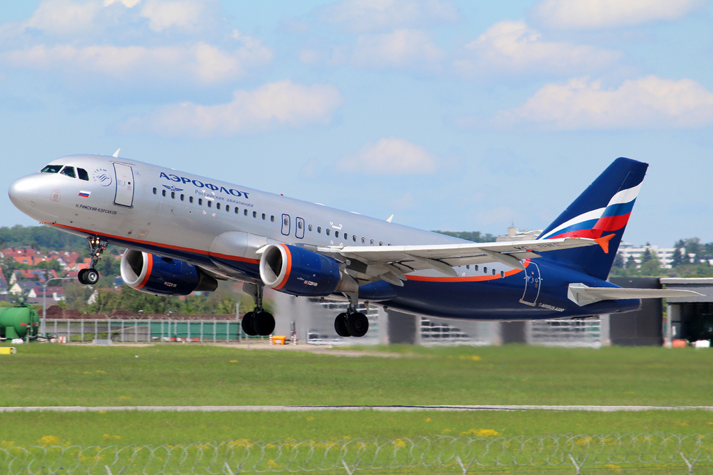 Aeroflot A320 VP-BWE