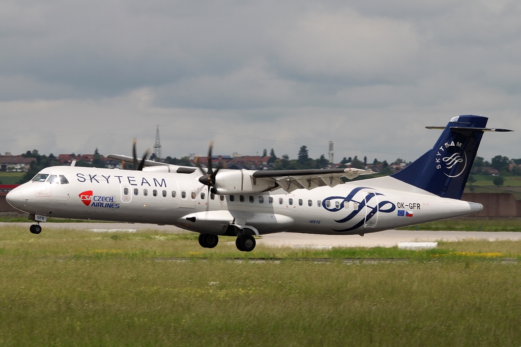 Czech Airlines (CSA) Aerospatiale ATR-72-212A OK-GFR