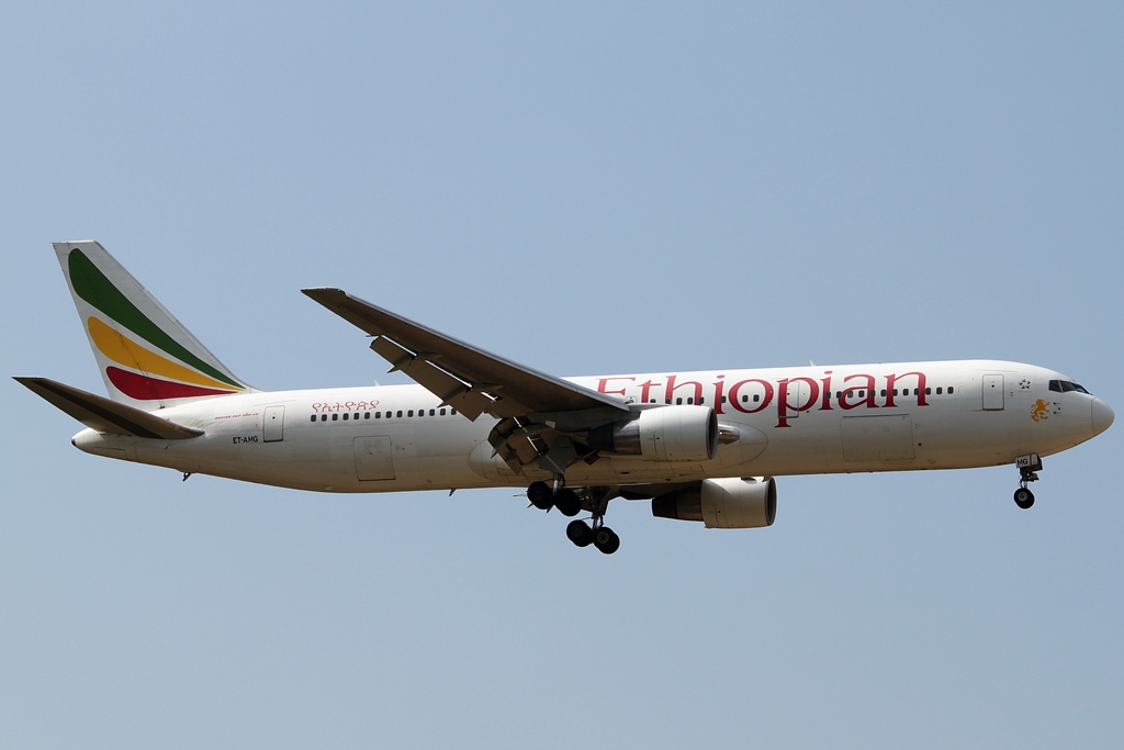 Ethiopian Airlines Boeing 767-3BG(ER) ET-AMG