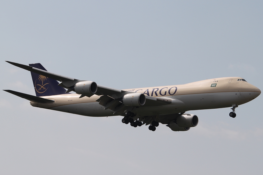 Boeing B747-8F Saudi Arabian Cargo HZ-A13